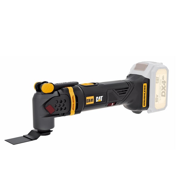 Caterpillar Cat 18V 1 FOR ALL Cordless Oscillating Multi-Tool with Brushless Motor, Tool Only DX41B - main